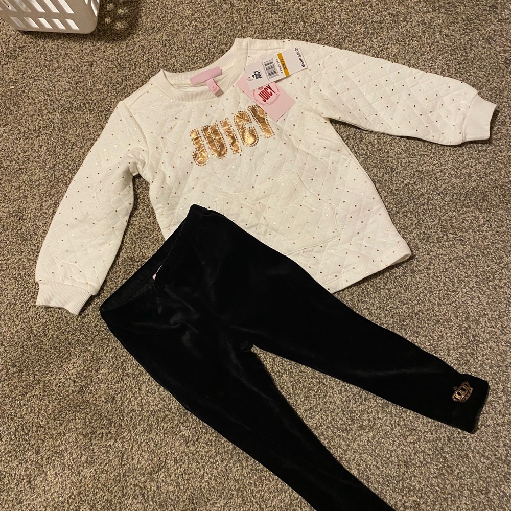 NWT Juicy Couture 2 piece set